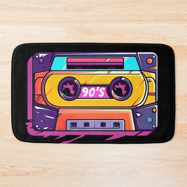 Item preview, Retro Music Cassette Tape in Trendy Vibrant Colors designed and sold by eyestetix.