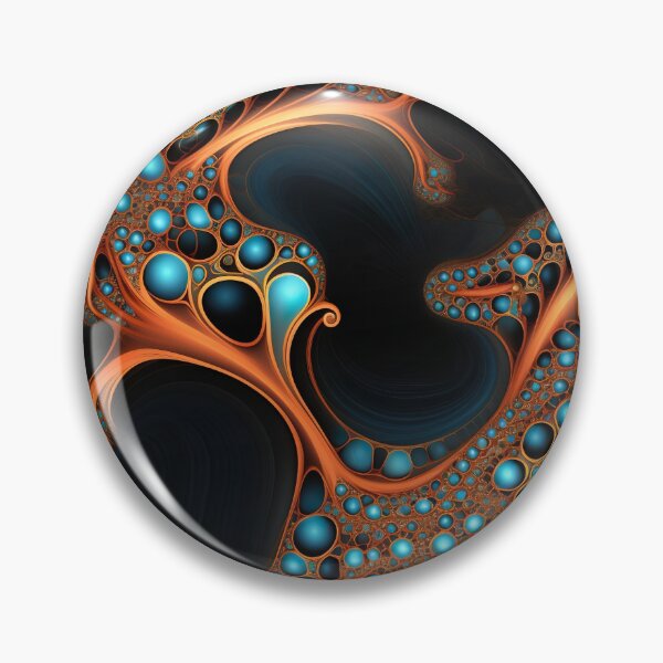 Item preview, Modern fractal design reminiscent of octopuses designed and sold by Pflugart.