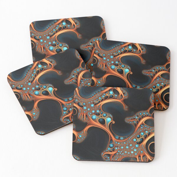 Item preview, Modern fractal design reminiscent of octopuses designed and sold by Pflugart.