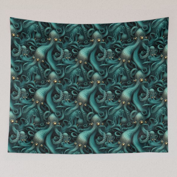 Item preview, Modern fractal design reminiscent of octopuses designed and sold by Pflugart.