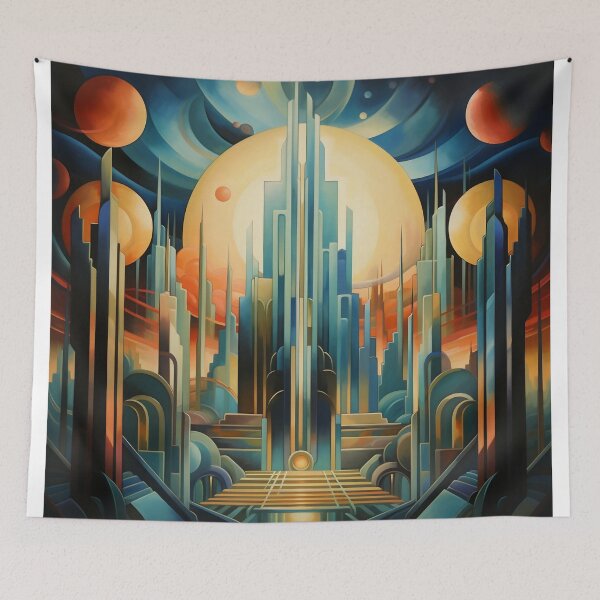 Aperçu de l'œuvre Art deco créée et vendue par Art91design.