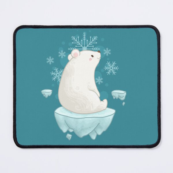 Item preview, Polar Bear Floating on Ice designed and sold by Khotekmei.