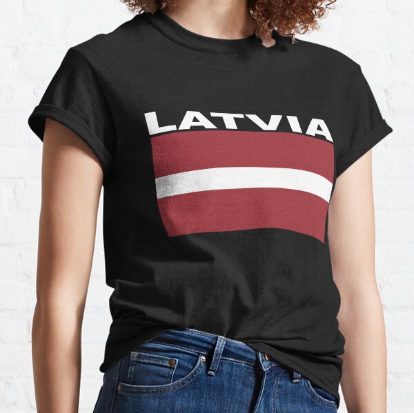 Flag of Latvia (lv)' Men's Premium T-Shirt