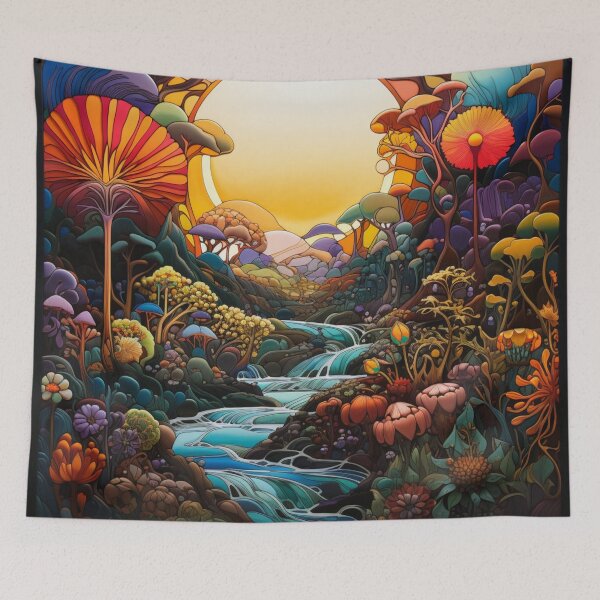 Item preview, PSYCHEDELIC NATURE 4 designed and sold by PXLHDVP.