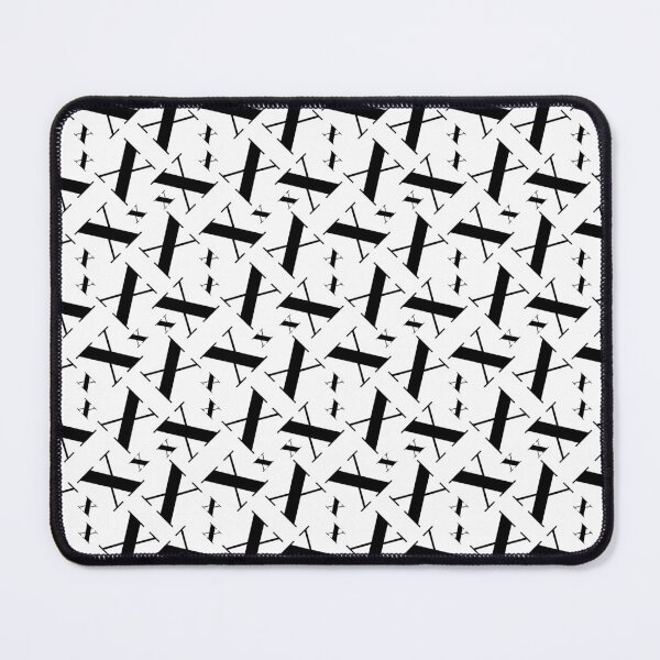 Item preview, X Alphabet Letter Black Seamless designed and sold by MUJU-pixel.