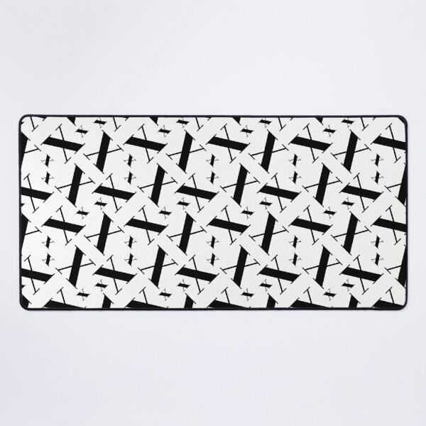 Item preview, X Alphabet Letter Black Seamless designed and sold by MUJU-pixel.