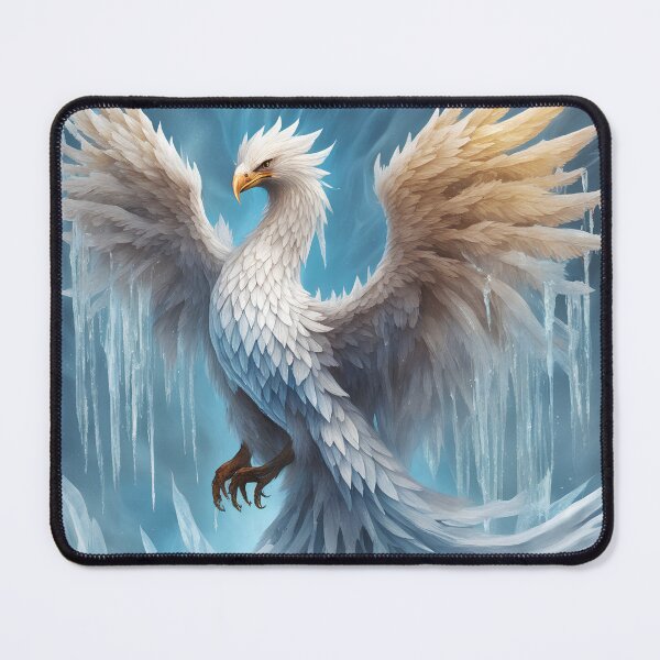 Item preview, Ice phoenix designed and sold by Maths-4-Nerds.