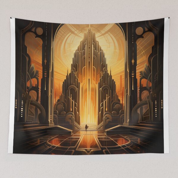 Aperçu de l'œuvre Art deco créée et vendue par Art91design.