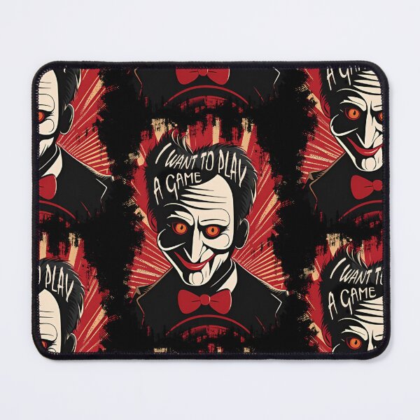 Item preview, SAW X ( saw 10 ) I Want To Play A Game movie billy puppet designed and sold by ironpalette.