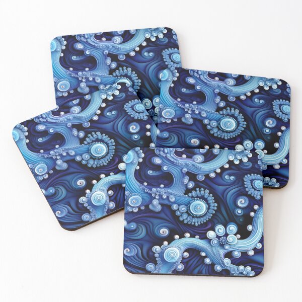 Item preview, Modern fractal design reminiscent of octopuses designed and sold by Pflugart.