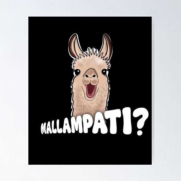 Mallampati llama CRNA Poster