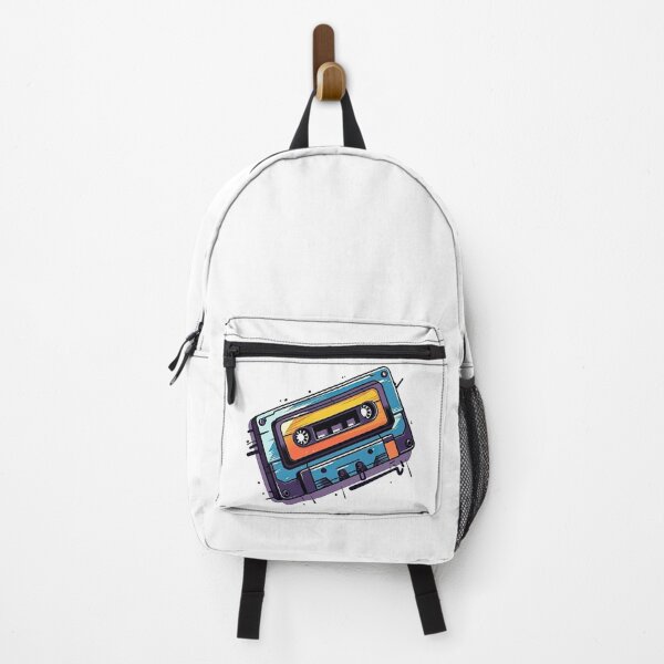 Item preview, Retro Music Cassette in Trendy Vibrant Colors designed and sold by eyestetix.