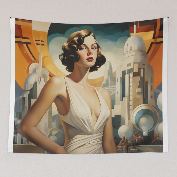 Aperçu de l'œuvre Art deco créée et vendue par Art91design.