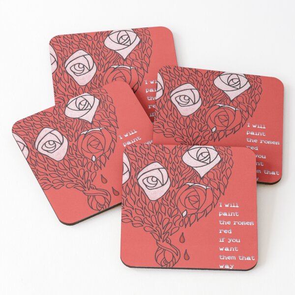 Item preview, The Bleeding Heart - Painting The Roses Red designed and sold by MagsWilliamson.