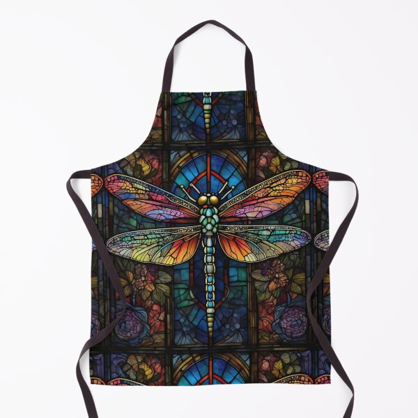 Artikelvorschau, Libelle-Buntglas-Kunst entworfen und verkauft von druidwolfart.