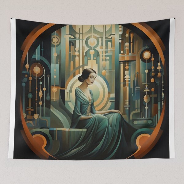Aperçu de l'œuvre Art deco créée et vendue par Art91design.