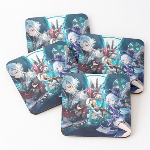 Item preview, Genshin Impact 4.1 poster, To the stars shining in the depths designed and sold by Astral Drop.