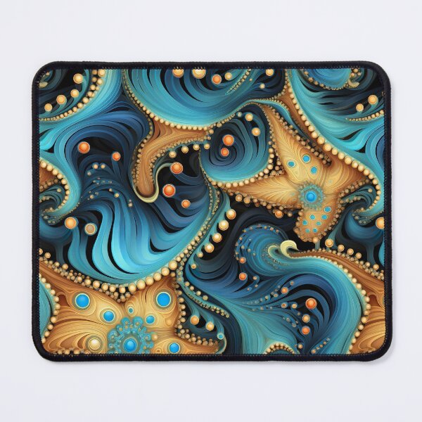 Item preview, Modern fractal design reminiscent of octopuses designed and sold by Pflugart.