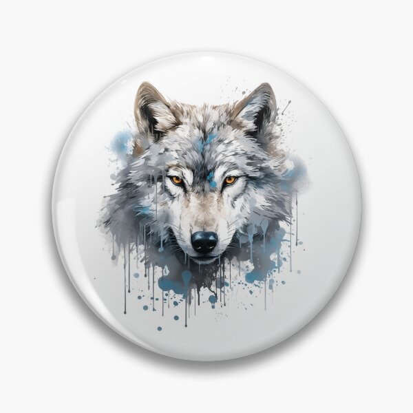Item preview, Wolf Painted Logo designed and sold by FantasyFair.