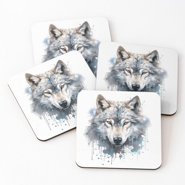 Item preview, Wolf Painted Logo designed and sold by FantasyFair.