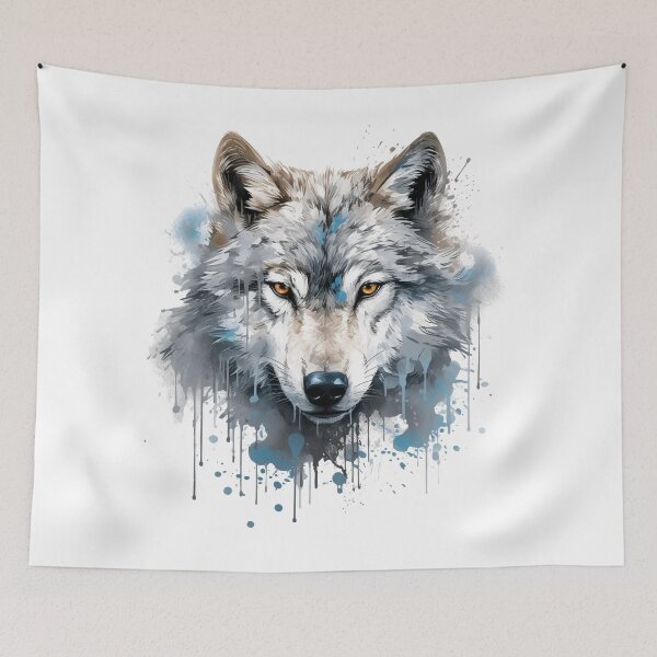 Item preview, Wolf Painted Logo designed and sold by FantasyFair.