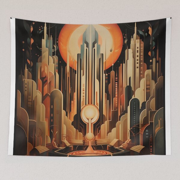 Aperçu de l'œuvre Art deco créée et vendue par Art91design.