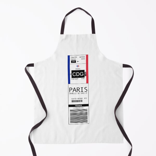 Item preview, Paris France CDG Airport Luggage Tag designed and sold by TravelCamel.