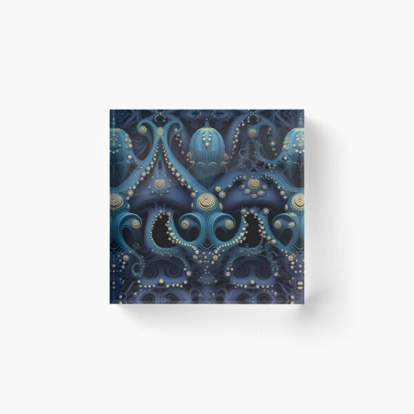 Item preview, Modern fractal design reminiscent of octopuses designed and sold by Pflugart.