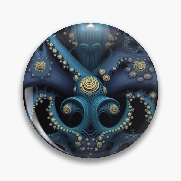 Item preview, Modern fractal design reminiscent of octopuses designed and sold by Pflugart.