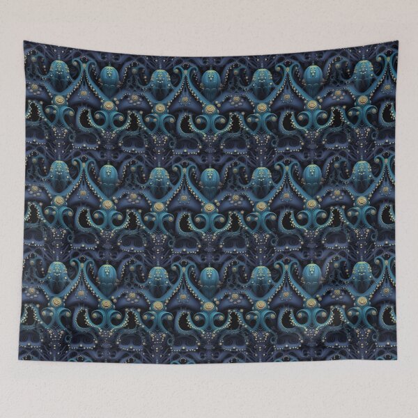 Item preview, Modern fractal design reminiscent of octopuses designed and sold by Pflugart.
