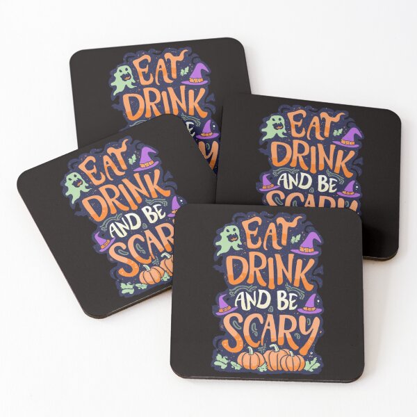 Item preview, Eat Drink and Be Scary designed and sold by UrbanChillz.