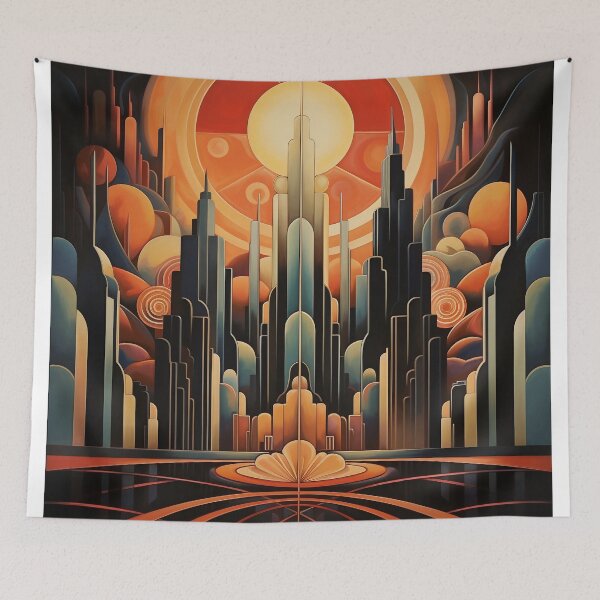 Aperçu de l'œuvre Art deco créée et vendue par Art91design.
