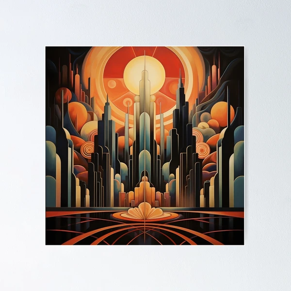 アート・デザイン・音楽 ART DECO POSTERS Retro Art Deco Music Poster Stock Illustrations – 646 Retro