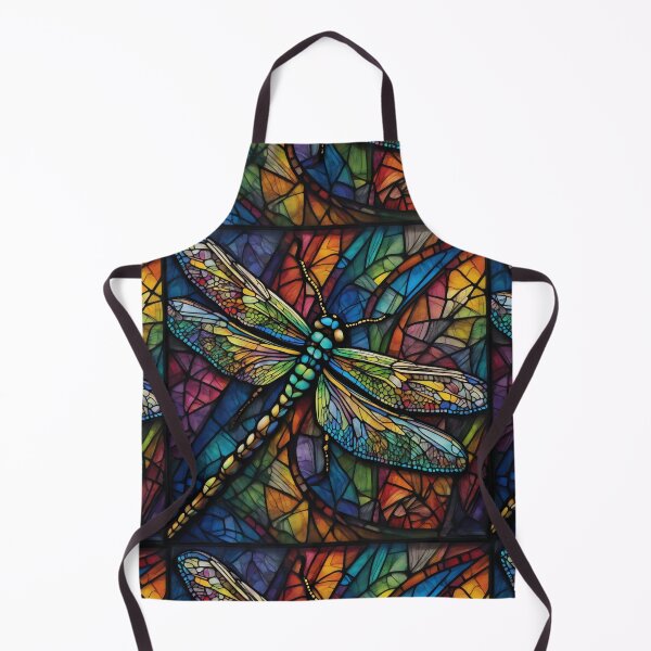 Item preview, Dragonfly Stained Glass Art designed and sold by druidwolfart.