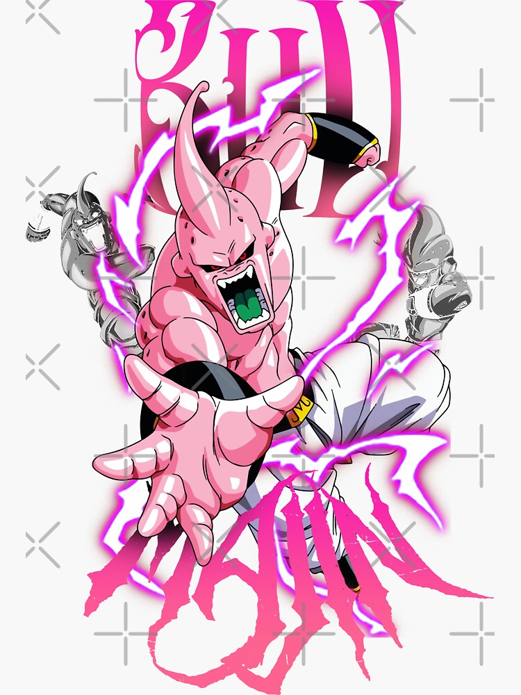 Majin Buu Streetwear anime design for dragon ball Poster for Sale by  WahomeV