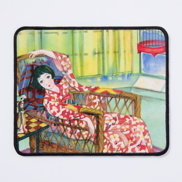 Item preview, Vintage Japanese Girl Art: 'The Day My Older Sister Gets Married,' Retro Illustration by Sudo Shigeru designed and sold by JapaneseClub.