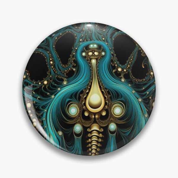 Item preview, Modern fractal design reminiscent of octopuses designed and sold by Pflugart.