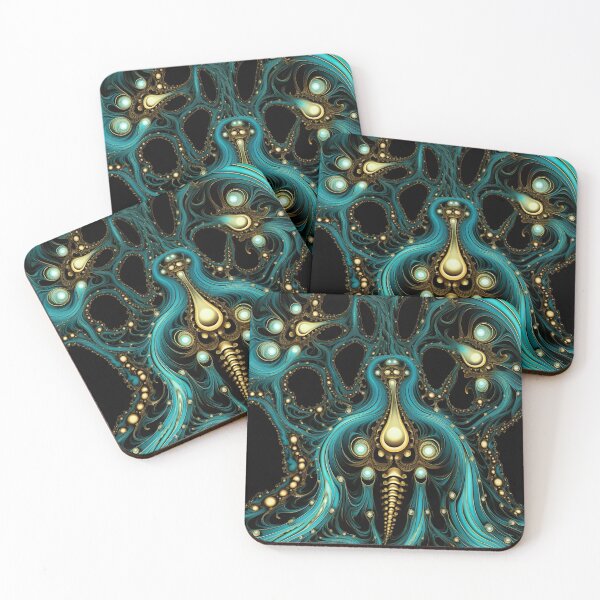 Item preview, Modern fractal design reminiscent of octopuses designed and sold by Pflugart.