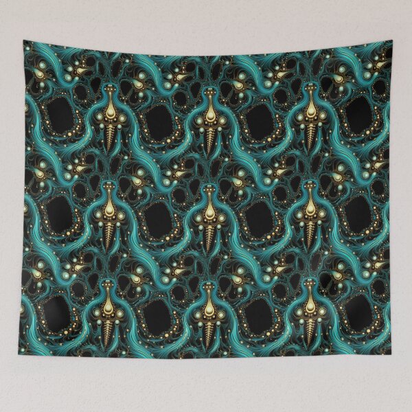 Item preview, Modern fractal design reminiscent of octopuses designed and sold by Pflugart.