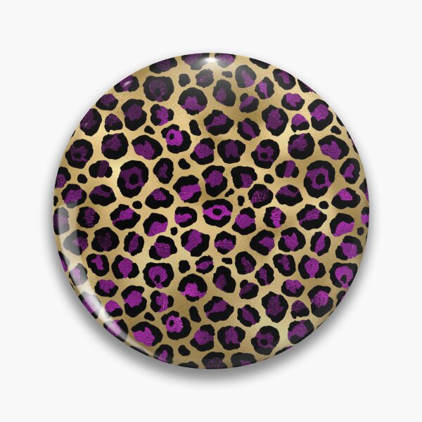 Item preview, Purple Leopard Spots Animal Skin Seamless Pattern designed and sold by solrevolver.