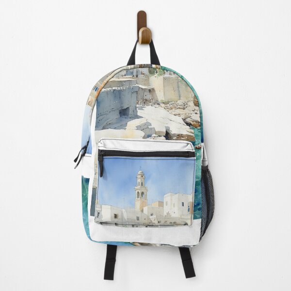 Item preview, Watercolor Polignano, Puglia, Italy designed and sold by Mickeymouse2023.