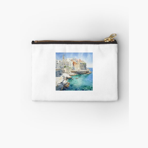 Item preview, Watercolor Polignano, Puglia, Italy designed and sold by Mickeymouse2023.