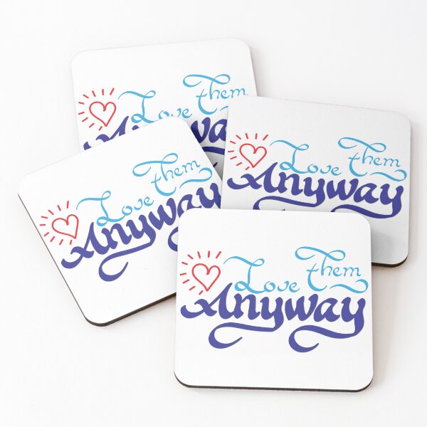 Item preview, love them anyway designed and sold by calligraphysto.