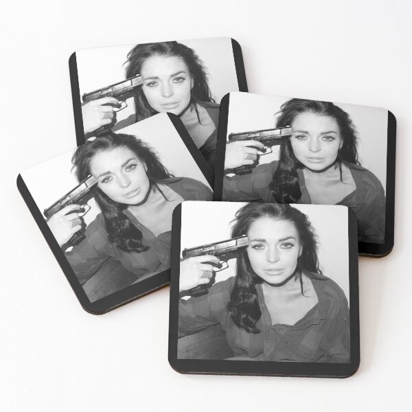 Item preview, LINDSAY actor LOHAN - Gun to head designed and sold by KohsoomBuaban.
