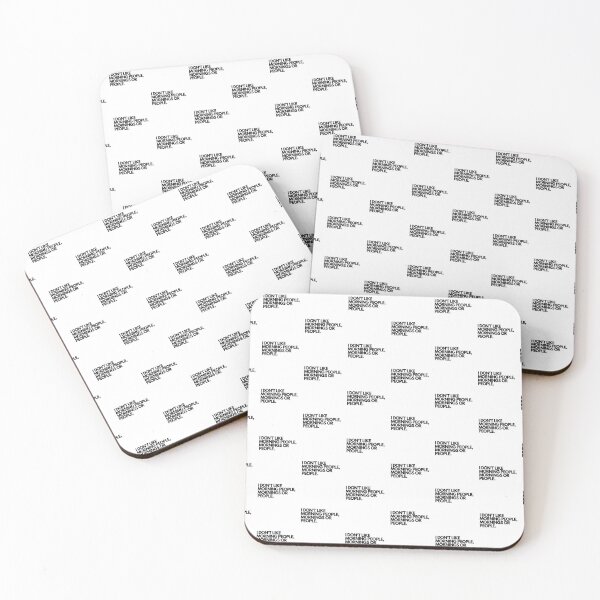 Item preview, I Don’t Like Morning People, Mornings or People designed and sold by Englishmistress.