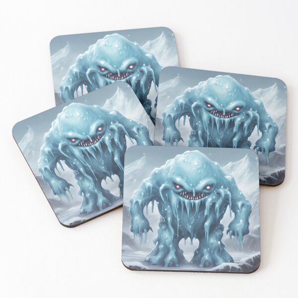 Item preview, Ice slime monster designed and sold by Maths-4-Nerds.