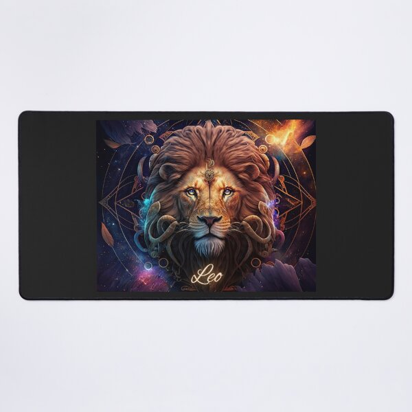 Item preview, Leo Astrology Art: The Majestic Lion designed and sold by ieluxury.