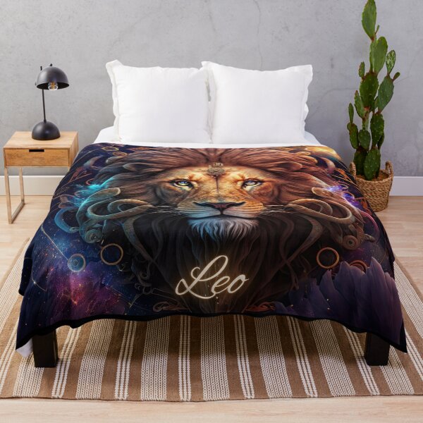 Item preview, Leo Astrology Art: The Majestic Lion designed and sold by ieluxury.