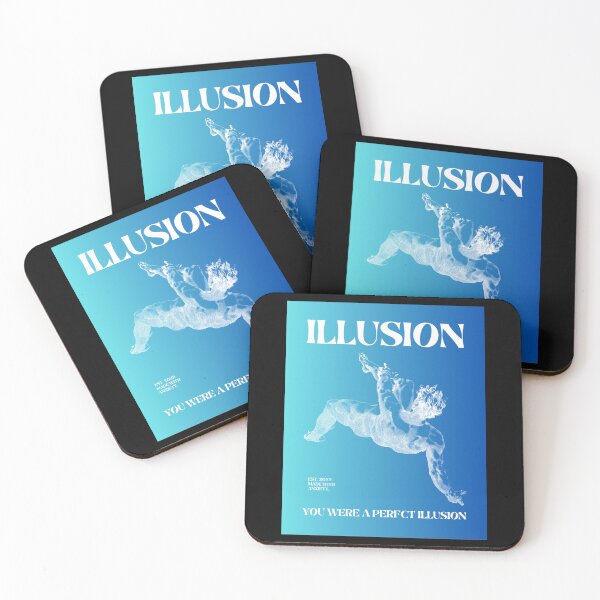 Item preview, Blue and white illusion designed and sold by Roundd.