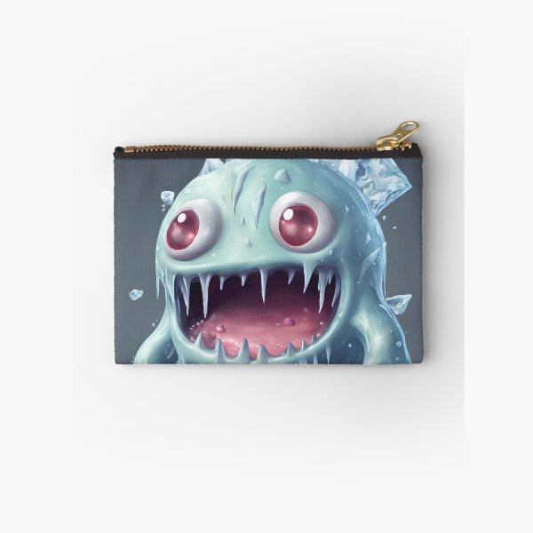 Item preview, Baby ice slime monster designed and sold by Maths-4-Nerds.